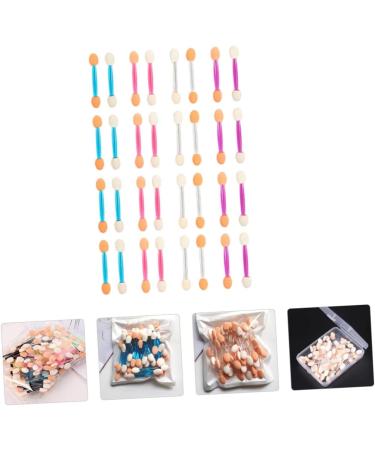 Housoutil 120pcs Double Ended Eye Shadow Stick Eyeshadow Stick Eyeshadow Sponge Eyeshadow Applicator Eye Patch - Buy Online on GoSupps.com