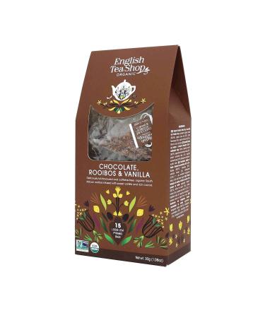 English Tea Shop Organic Chocolate, Rooibos & Vanilla Loose Leaf - 15 Loose Leaf Tea, 30g