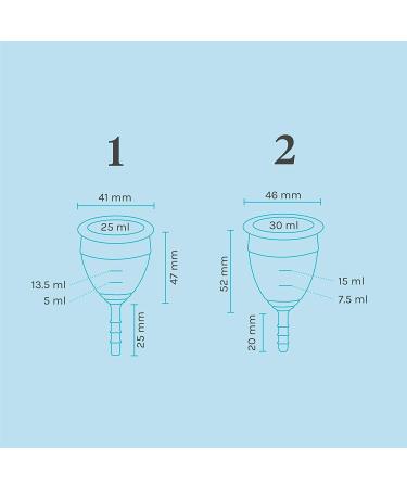 LUNETTE Menstrual Cup Model 2 - Eco-Friendly & Comfortable | 1 PC | Ships Worldwide - Buy Online on GoSupps.com
