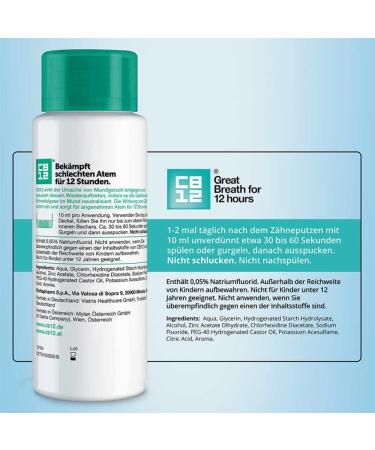 Buy CB12 Mild Mouth Fluff Solution 250 ml - Fresh Breath & Oral Care - International Shipping Available - Buy Online on GoSupps.com