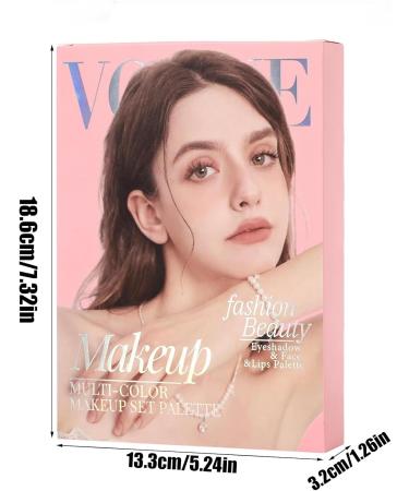 Palette De Maquillage Pour Les Yeux Kit De Maquillage Blush Style Livre 5 Couches Set De Palette De - Pour Femmes D butantes Passionn es Quotidien Mariage F te Entra nement - Buy Online on GoSupps.com