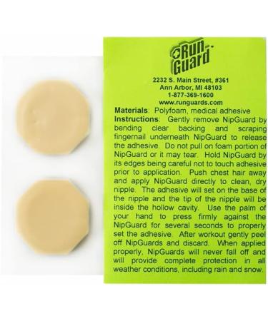 NipGuards Nipple Cover - Ultimate Protection for Endurance Athletes (60) | Since 1998 - Buy Online on GoSupps.com
