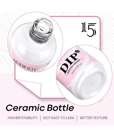 AZUREBEAUTY Dip Powder Liquid Set - 7 Pcs Base & Top Coat, Activator, No Nail Lamp Needed - Buy Online on GoSupps.com