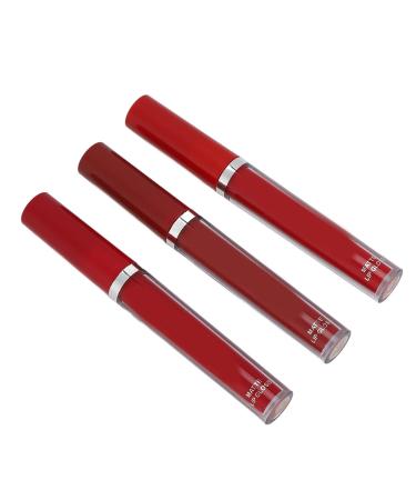 3PC Lipstick Set - Long-Lasting Matte Liquid Lipstick | Waterproof Lip Gloss for Teens | Non-Stick Cup Makeup - Buy Online on GoSupps.com