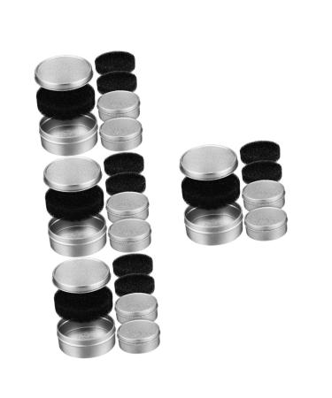 minkissy 12 Sets Makeup Brush Cleaning Box Color Removal Cleaner Sponge Makeup Brush Cleaning Sponge Dry Sponge Sponges Quick Color Changing Sponge Polyurethane Sponge Make up Scrubber