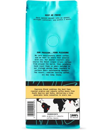 Cafetiere Espresso Ground Coffee 227g Bag | Chocolate & Nuts Notes | 100% Arabica & Robusta | Medium Roast Speciality Blend | Freshly Roasted by We Are Coffee Co - Buy Online on GoSupps.com