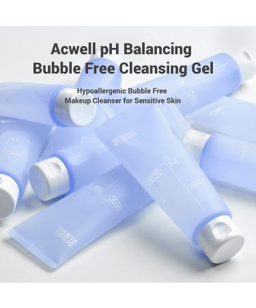 ACWELL pH Balancing Hydrating Facial Cleansing Gel 5.4 fl.oz. | Gentle Non-Foaming Cleanser with Hyaluronic Acid & Licorice Extracts for Sensitive Skin | Moisturizing Skincare Solution - Buy Online on GoSupps.com