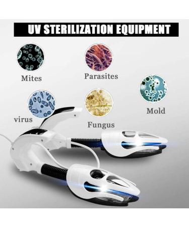 GOODTOP Shoe Sterilizer UV Dryer - 2 Pack Deodorant for Foot & Nail Fungus - Effective Shoe Drying & Sterilization - Buy Online on GoSupps.com