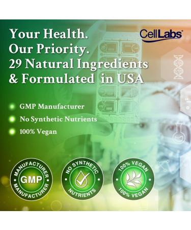 CellLabs HBF Detox Vegetable Drink (20 Sachets) Support Health & Beauty Support Healthy Digestive System Promotes Natural Detoxification 29 Fruits & Vegetables with Active Enzyme High Fiber - Buy Online on GoSupps.com