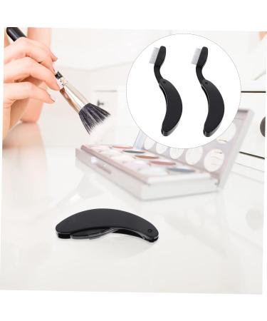 2pcs Foldable Eyebrow Comb & Eyelash Brush Set - Metal Lash Separator Tool for Perfect Makeup - Telescopic Design for Easy Grooming - Buy Online on GoSupps.com