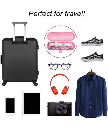 Nincha Portable Electric Toothbrush Travel Case for Philips Sonicare Series - Pink | Durable & Environmentally Friendly Breathable Food-Safe Plastic - Buy Online on GoSupps.com