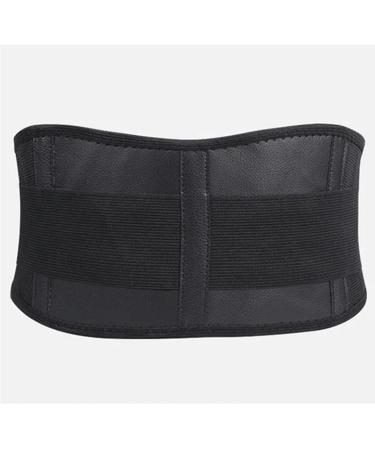Adjustable Waist Trainer Belt Unisex Lower Back Brace Spine Support Waist Belt Orthopedic black2 L