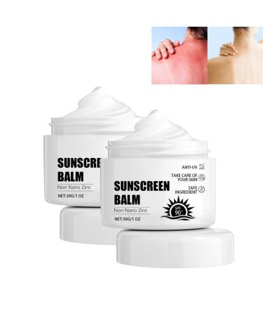 Sunscreen SPF 90, Face Sunscreen Cream Spf 90, Whitening Moisturizer, UV Protection Lotion for Face and Body Skin Care, For All Skin Types (2PC)