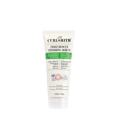 CURLSMITH - Frizz Rescue Finishing Serum Oil-to-Gel Hair Serum Tame Frizz Add Shine Humidity Protection For All Curl Types Vegan 74ml/2.5 fl oz