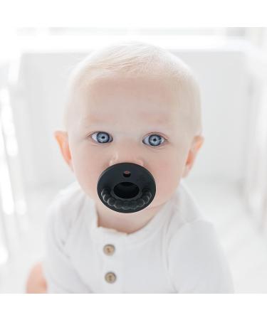 Ryan & Rose Cutie PAT Pacifier Teether (Flat  Black) Flat Black - Buy Online on GoSupps.com