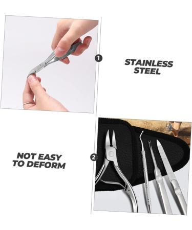 FOYTOKI 1 Set Manicure 2-piece Set Pedicure Tool Fingernail Clipper Nail Pliers Trimmer Nail Clippers Manicure Tool Toenail Finger Pliers Nail Trimmer Home Nail Pliers - Buy Online on GoSupps.com
