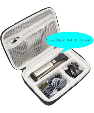 Hard Travel Case for Philips Norelco Multigroom Series 3000 5000 7000 MG3750 MG5750/49 MG7750/49 Men's Electric Trimmer Shaver and Attachments - Buy Online on GoSupps.com