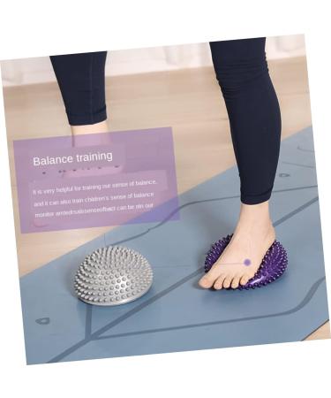 Gleavi Durian-Ball Foot Massage Balls - Trigger Point & Spiky Massage Device for Office & Fitness - 16x16x8cm Purple PVC - Buy Online on GoSupps.com