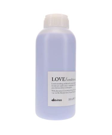 Davines Essential Haircare LOVE Conditioner 1000ml - Smoothing Salon Size for Frizz-Free Hair | International Shipping Available - Buy Online on GoSupps.com