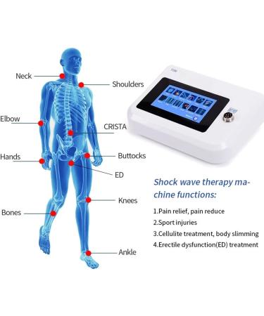 RCD BSM Shock Wave Therapy Device | Deep Tissue Percussion Massager for Muscle Relief | International Shipping - Buy Online on GoSupps.com