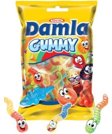 Gummy sour worm candy gummy premium candy beef gelatin halal. BULK bag of 1KG - Buy Online on GoSupps.com