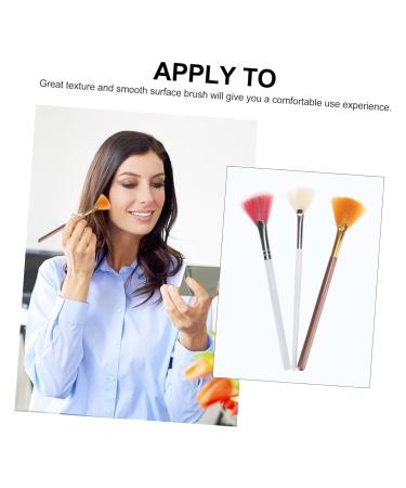 FRCOLOR 9 Pcs Makeup Fan Brushes Set - Highlighter Powder & Face Makeup Tools - Assorted Colors - International Shipping - Buy Online on GoSupps.com