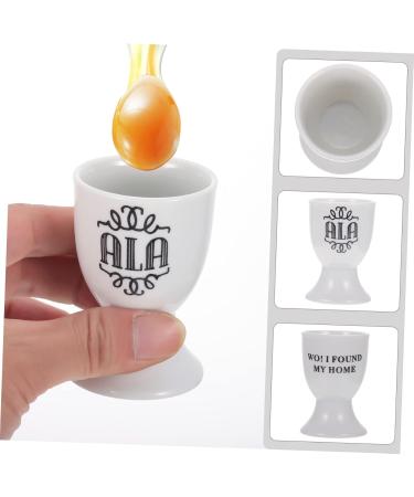 Alipis 1pc Stew Container Poached Tableware Baking Mold Egg Custard Bowl Ceramic Egg Holder to Bake Egg Cup - Buy Online on GoSupps.com