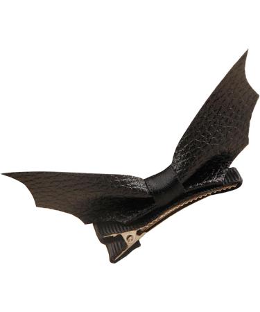 Goth Hair Clips | Black Bat Wing Hair Clips Funky Hair Clips Halloween Headwear Decorative Duckbill Ponytail Barrettes for Teen Girls - Buy Online on GoSupps.com