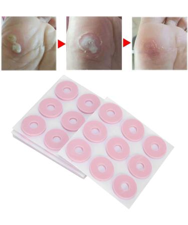 Soft Foam Callus Pads - Self Adhesive Corn Pads for Foot and Heel Pain Relief (Round Pink S) - Buy Online on GoSupps.com