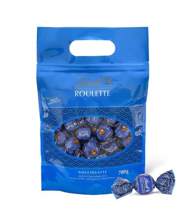 Lindt Chocolate Roulette Balls Nocciolatte 700g | Milk Chocolate Hazelnut Praline Gift | Large Assortment of Gourmet Chocolates - Buy Online on GoSupps.com