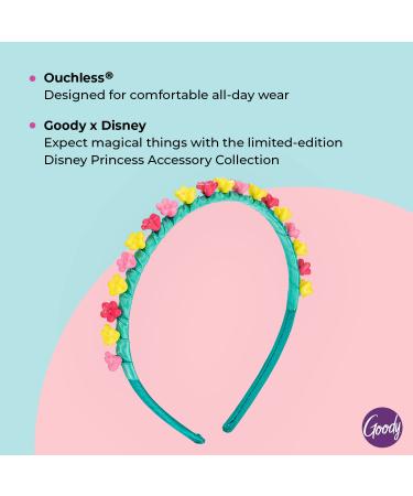 GOODY Ouchless Disney Princess Moana Headband - Comfortable All-Day Wear for Pain-Free Style - For All Hair Types - Hair Accessories for Women, Men, Boys & Girls - Buy Online on GoSupps.com