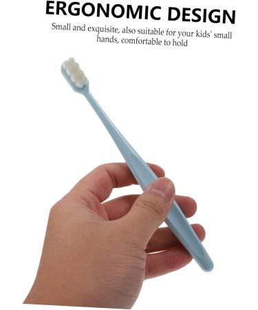 Mobestech Soft Travel Toothbrushes for Children - 4 Piece Natural Oral Care Set - Buy Online on GoSupps.com