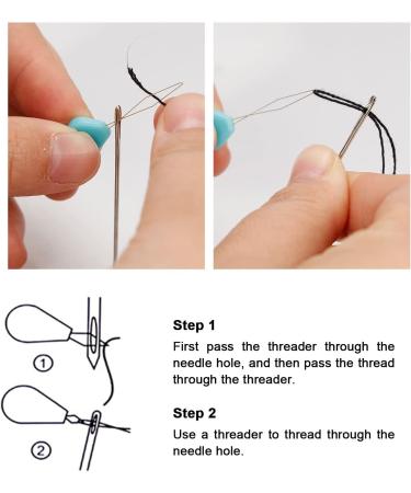 Ryalan Weaving Needle Combo: 3 Black Thread + 10 Needles for Wig Making & Hair Weave Extensions - Buy Online on GoSupps.com