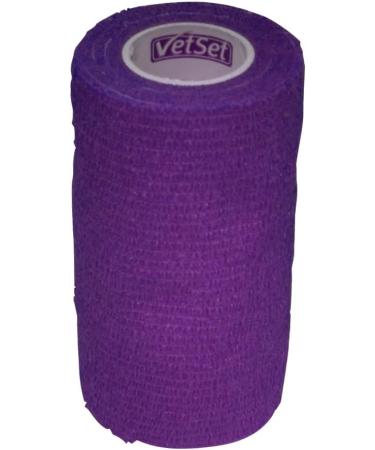 WrapTec Cohesive Bandage (4 inches) (Blue) - Buy Online on GoSupps.com