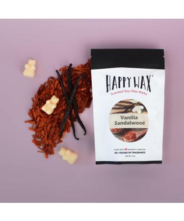 Happy Wax Fan Favorites Collection - 6 oz Scented Soy Wax Melts - Apple Harvest, Calming Lavender, Vanilla Sandalwood - Buy Online on GoSupps.com