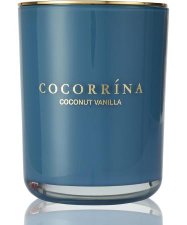 Cocorr na Coconut Vanilla Candle - 420g Soy Candle with 2 Wicks - 46 Hour Burn Time - Perfect Christmas Gift - Buy Online on GoSupps.com