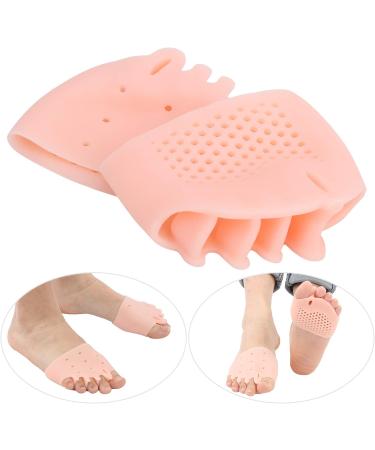 Silicone Toe Separator 5 Pairs - Daily Exercise Training Valgus Corrector (Skin Color) - Buy Online on GoSupps.com