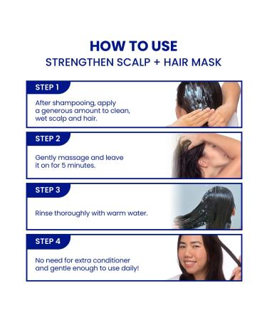 FACETORY Strengthen Scalp and Hair Mask with Fermented Rice - Pack of 3 - Clarifying Scalp Treatment - Anti-Breakage Hair Care - 50 ml / 1.69 fl oz each - Buy Online on GoSupps.com