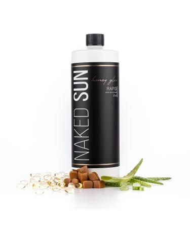 Naked Sun Honey Glow Violet Rapid Develop 1 Hour Express Spray Tan Solution - 32 oz - Buy Online on GoSupps.com