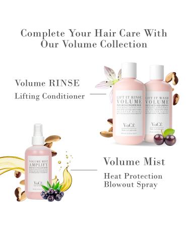 VoC Haircare Volume Shampoo - Natural Non-Toxic Vegan & Cruelty-Free for Luxurious Hair (8.5oz - Buy Online on GoSupps.com