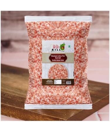 90's MILL Rock Salt Chunks | Ancient Crystal Sendha Namak with Natural Trace Minerals | Natural Whloe Saindhava Lavana Crystal Rock Salt Chunks Granules Rich In Calcium Potassium-850GM*6Pack - Buy Online on GoSupps.com