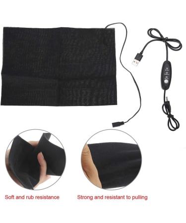 Brrnoo Electric USB Heating Pad - Winter Warming Blanket with 3 Temperature Levels for Waist & Abdomen Relief - Buy Online on GoSupps.com