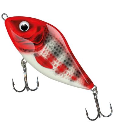 Salmo Wobbler Slider Rr sinkend 5cm 8 5g Red Head Striper - Buy Online on GoSupps.com