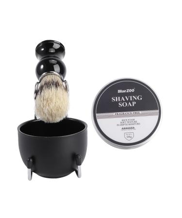 Set Facial Care Set Shaving Brush Bowl Shaving Kit Men Shaving Beard Shaving Brush Grooming Shaving Bowl Men Shaving Brush