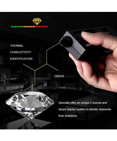 Mollo High Accuracy Diamond Tester + 30X60X Jewelry Eye Loupe Combo | Gem Testing Tool for Novice and Expert - DT-1 - Buy Online on GoSupps.com