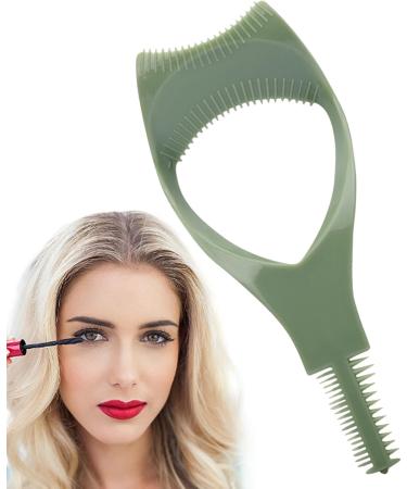 Mascara Applicator Tool - Eyelash Separator Tool Lash Applicator Makeup Tools For Home Salon Travel School Lash Shield For Daily Dates Parties Green - Buy Online on GoSupps.com