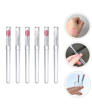 FRCOLOR 24 Pcs Silicone Lip Brush Set - Portable Lipstick Applicator & Makeup Brushes for Women - Assorted Colors - Buy Online on GoSupps.com