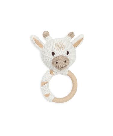Jollein 101-007-67076 Rattle/Teether Giraffe white/beige beige / white