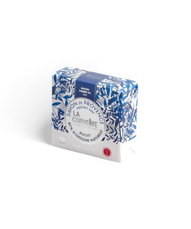 La Corvette - Savon de No l "Biscuit" - 97% origine naturelle - Fabrication Artisanale Marseille - 100g 100 g (Lot de 1)