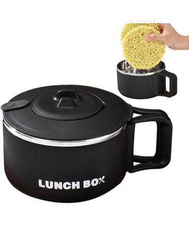 CENMOO Noodle Bowl Ramen Bowl 1200ml Ramen Kitchen Noodle Bowl with Lid Ram Bowl with Handle for Microwave Portable Soup Bowl Lunch Box for - Buy Online on GoSupps.com